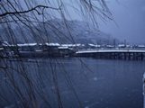 野島の雪景