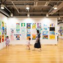 「横浜市こどもの美術展2026」応募作品の展示