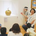 「はじめまして」の鑑賞会の様子